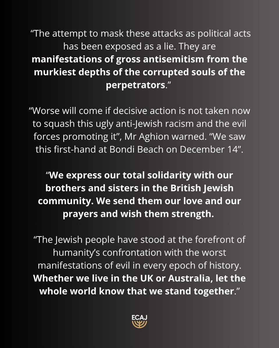 Executive Council of Australian Jewry tweet media