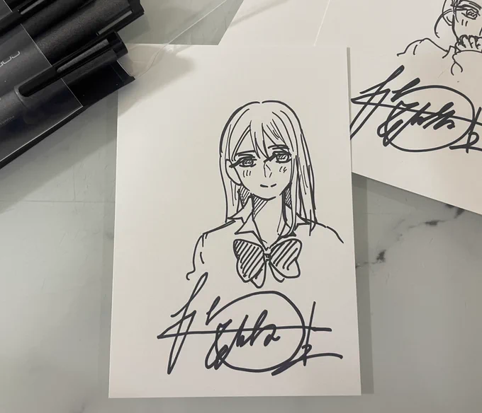 ミリペン買ったから今からファンレターのお返しを書いていくぞ!!!
送ってくれた人ありがとう🫰✨️ 