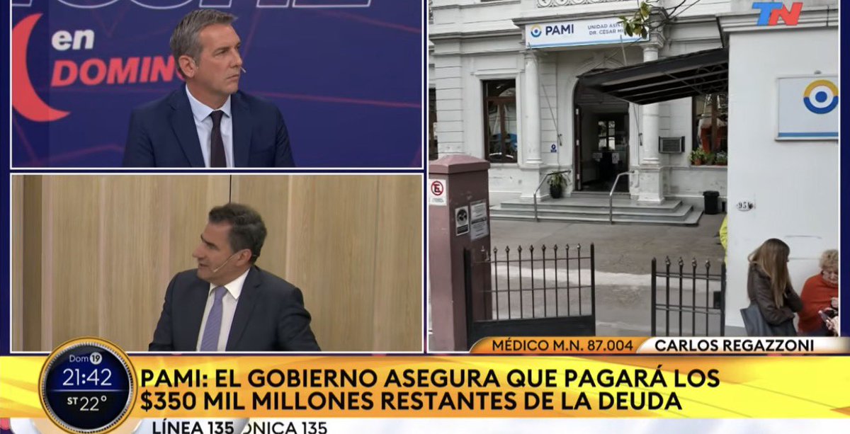 rating_politico's tweet photo. LA NOCHE | 📺
#TNdeNoche @todonoticias 2.5
#LaCornisa @lanacionmas 1.4
#SinLugarParaLosDebiles @c5n 1.1
#Intensos @CronicaTV 0.8
#EquipoDeNoticias @A24COM 0.5
#LaMirada @canal26noticias 0.4 https://t.co/FYUlibXElB