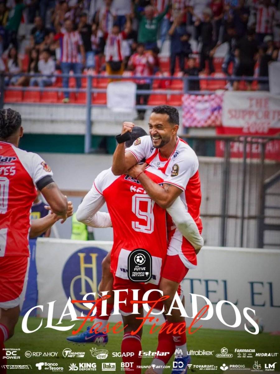 ⚽ 🇻🇪 🔴⚪

¡¡¡ESTAMOS EN LA FASE FINAL!!!! 😎🇮🇩🔥⚽

EMFC 3️⃣-2️⃣ MSC

#elequipodelpueblomerideño🇮🇩

(Prensa <a href="/EstudiantesMEFC/">Estudiantes de Mérida FC</a> )