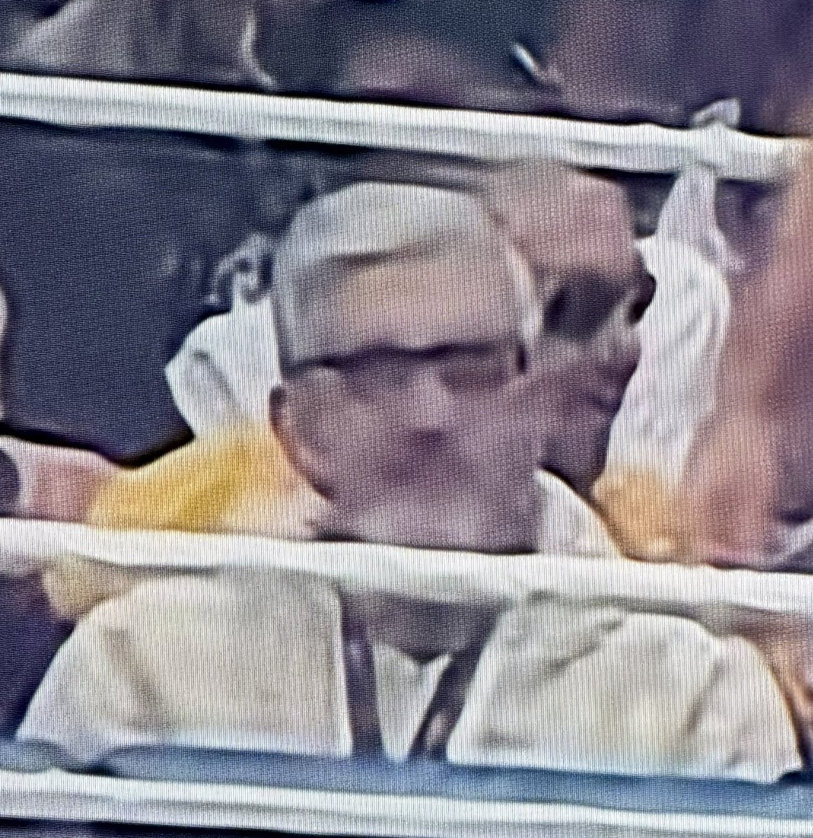 CreamedChipBeef's tweet photo. I spotted the KFC Colonel in Wrestlemania https://t.co/YnquKO73T9
