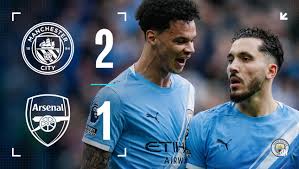 MAN CITY DEFEATS ARSENAL 2-1!!!
🔵⚪️
Goalscorers: Cherki, Haaland, and Havertz

City are now 3 points behind Arsenal with one less match played, if they win there next match vs Burnley they will be top of the standings!