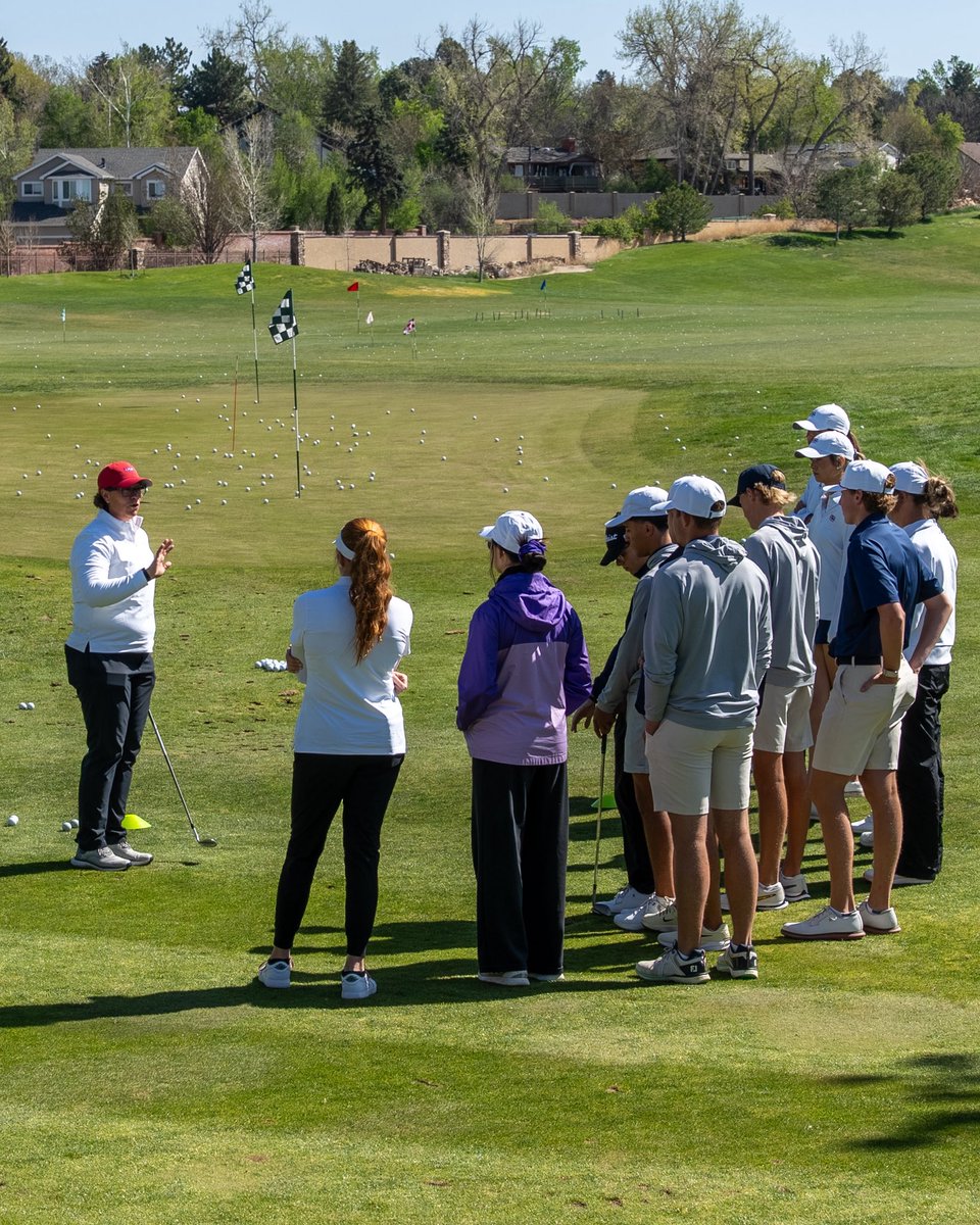 ColoGolf's tweet photo. Year 2 at Cherry Creek for #TeamColorado ✔️

#April #Team #Training #Camp https://t.co/X7VvIfdJ4x