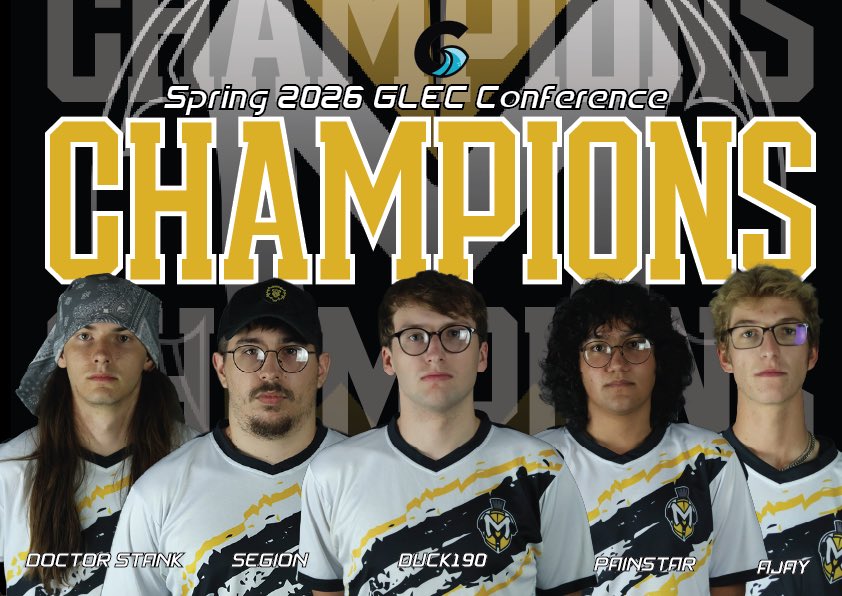 MU_esport's tweet photo. TEXAS BOUND!!

Smash takes down Cleveland State 2-0 in Losers Finals and gets revenge on Illinois Wesleyan 3-1 in Grand Finals to earn the title of GLEC CHAMPIONS!!!

They qualify for the Collegiate Esports Commissioners Cup in Waco, TX to compete for the national championship!! https://t.co/e9IbJA6Gd2