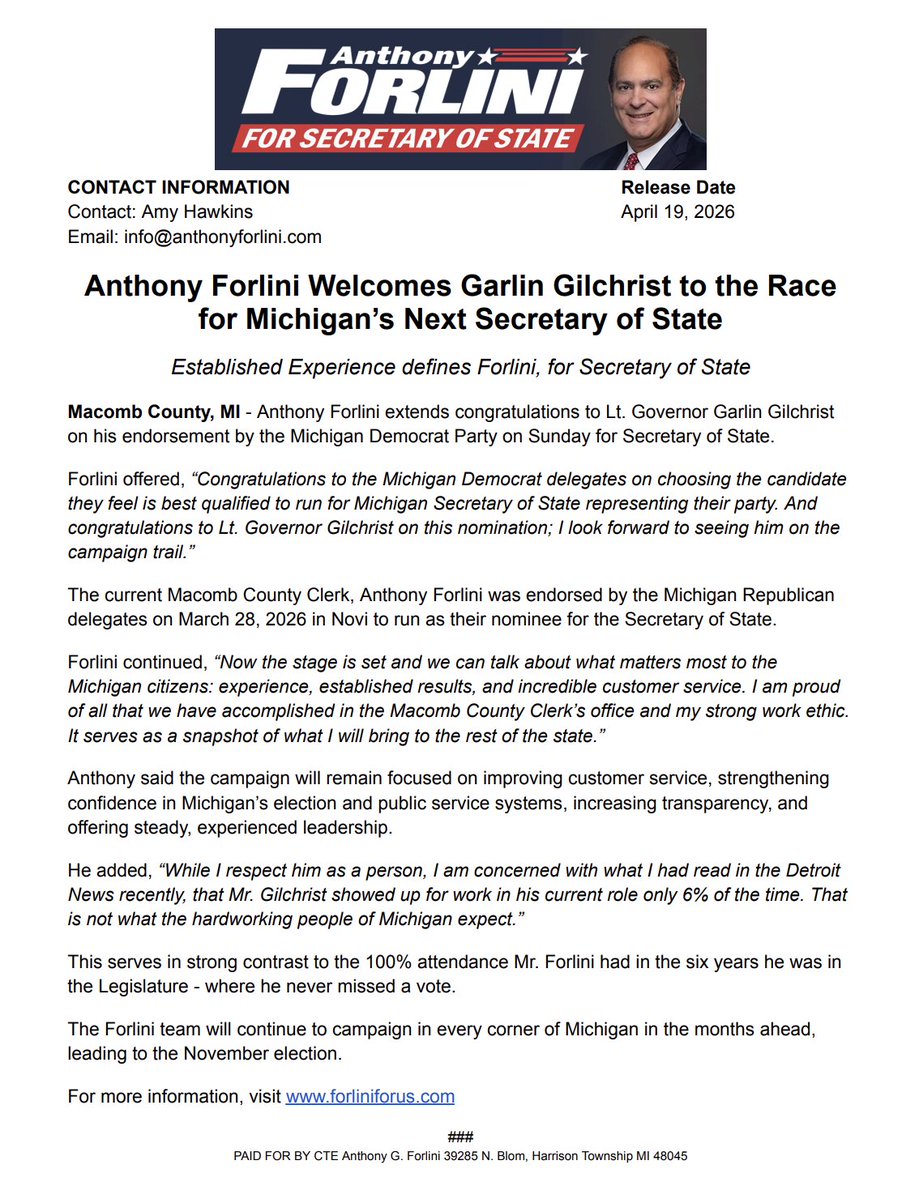 Anthony G. Forlini tweet media