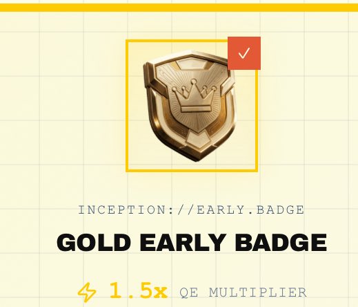 I just claimed my Standard Early Badge  on <a href="/dac_chain/">DAC | Quantum Chain</a>! 1.2x QE multiplier activated 🔥

Join the testnet → inception.dachain.io/?ref=DAC699531