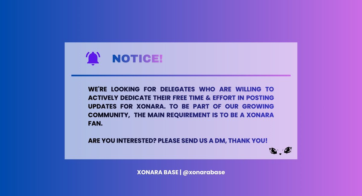 XONARA BASE tweet media