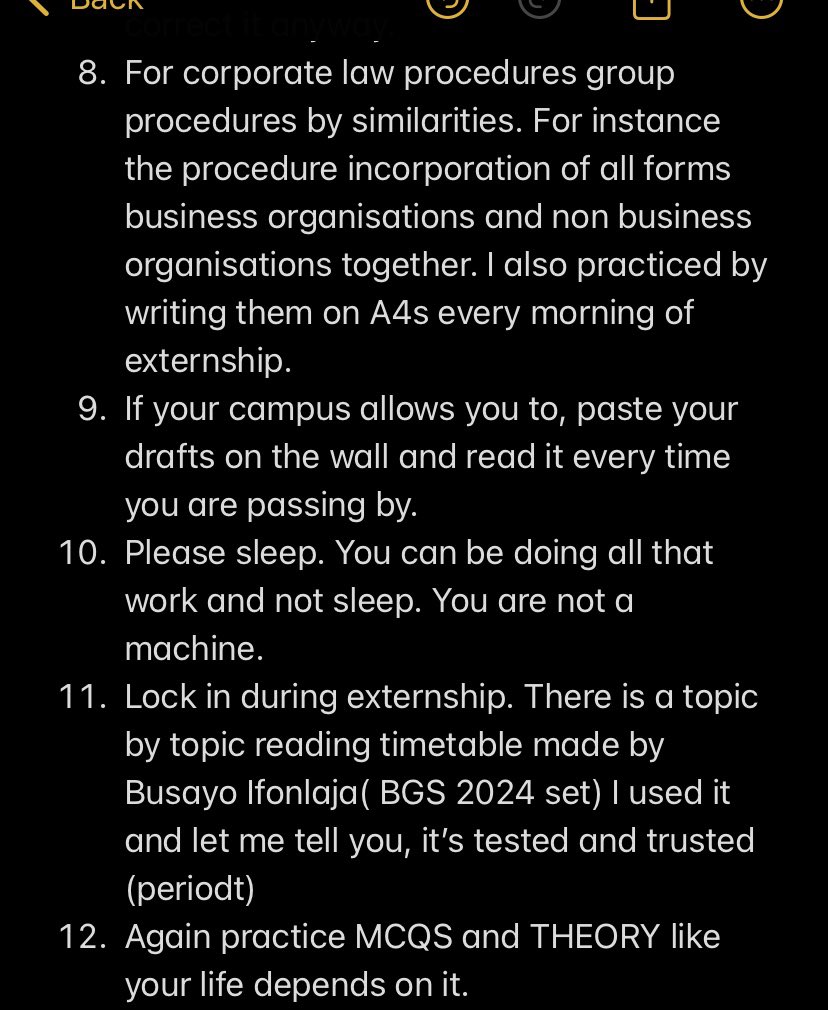 iamolafoto's tweet photo. I have received requests from a lot of  bar aspirants for tips about on how to make a first class from law school. Here are some of the things I did to make that grade. Hopefully it works for you all and Insha Allah we meet at the bar next year. https://t.co/TqAjuFwlwg