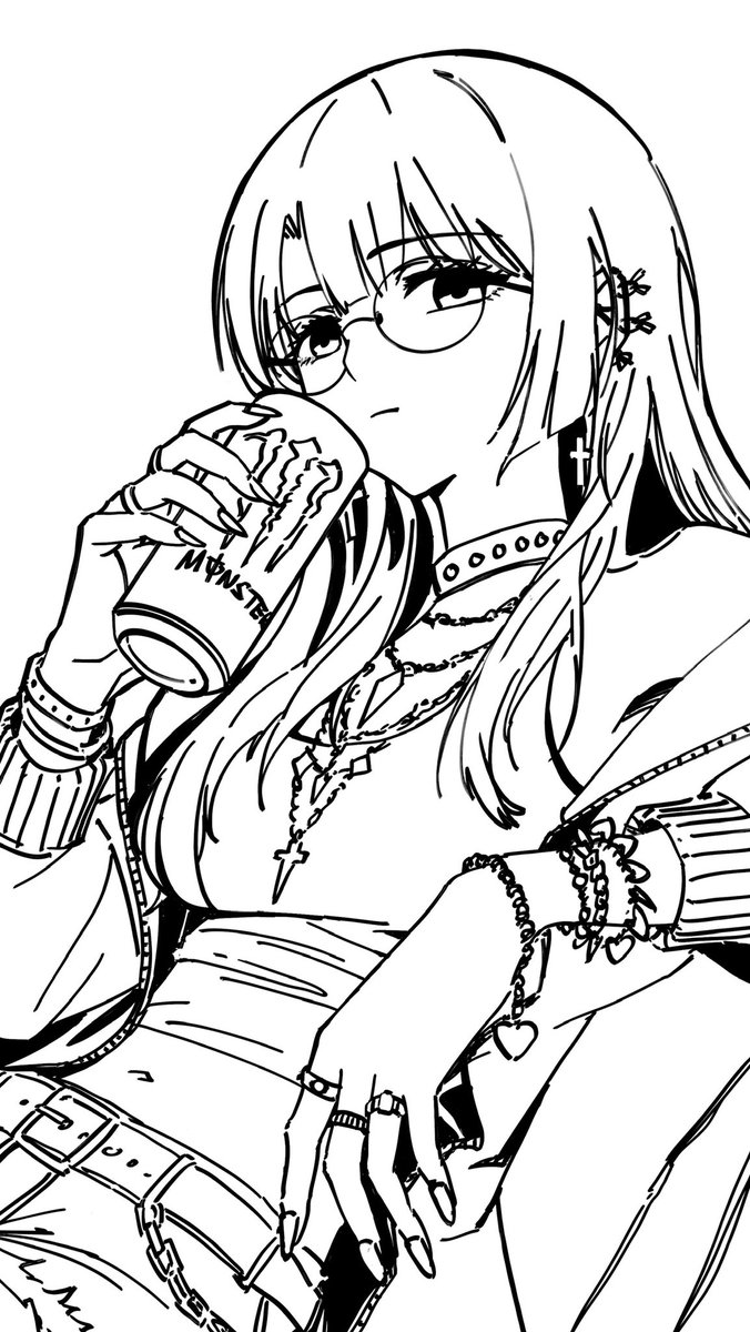 Miyabulb's tweet photo. 線画に方がいいね https://t.co/s7bICZGkQ3
