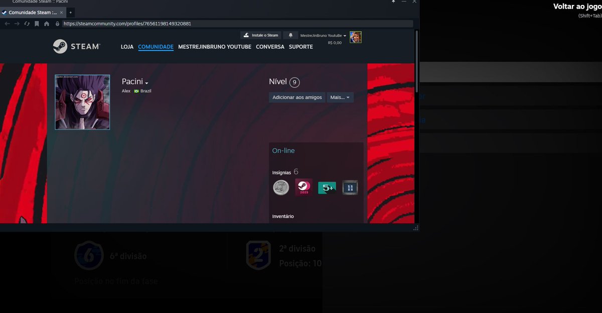 MestreJinBruno's tweet image. 🚨 DENÚNCIA NO eFootball 🚨
Ganhei de 4x0, jogo acabou normalmente… e o cara usou hack pra derrubar o servidor e fugir da derrota.
Isso já virou rotina: primeiro anulador de partida, agora derrubador de servidor.
Cadê a #Konami?
🔗 Denunciem:
steamcommunity.com/profiles/76561…

#efootball