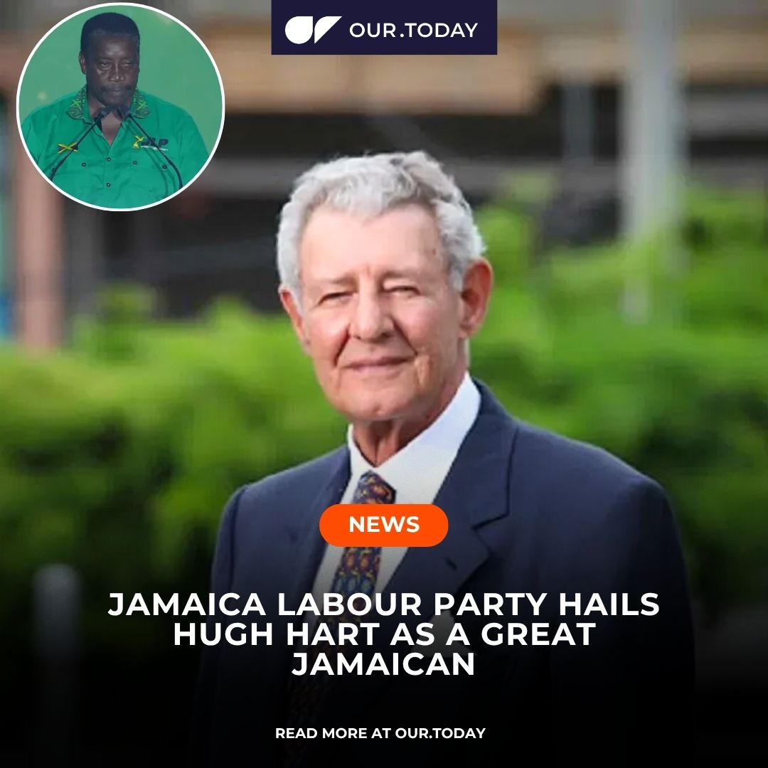 Our_Today_News's tweet image. Jamaica Labour Party hails Hugh Hart as a great Jamaican

Read More
our.today/jamaica-labour…

Photo: Contributed⁠
⁠
Follow us:⁠
FB: facebook.com/our.today.news⁠
YouTube: OurToday⁠
X: Our_Today_News⁠
IG: @ our.today⁠
TikTok: @ourtodaynews⁠
⁠
#OTNews #jlp #tribute