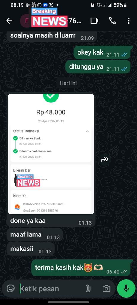 caca - joki tugas,skripsi,jurnal,dll~~ tweet media