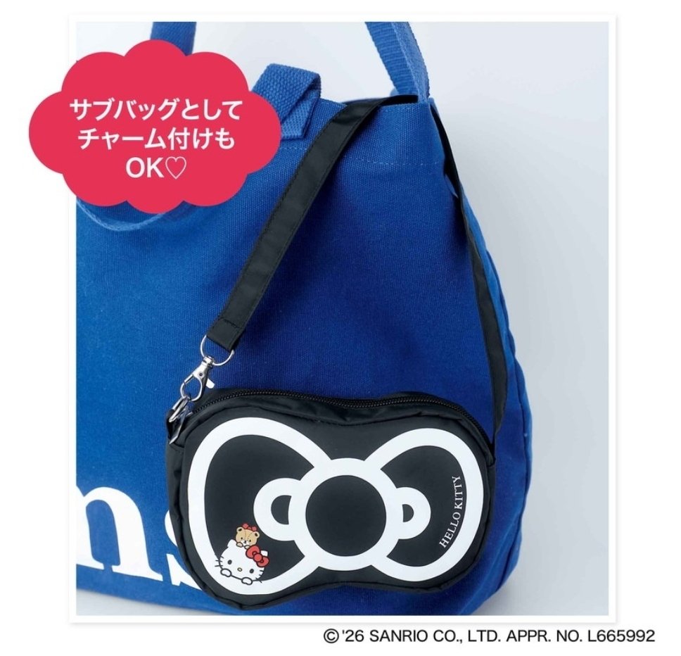 mini_twjp's tweet image. 6/12売りmini 7月号
🎀表紙：
あのちゃん
🎀付録：
ハローキティ リボン型ミニバッグ♡
→マチがあるのでミニバッグとしても、大容量ポーチとしても活躍すること間違いなし🙆‍♀️ 汚れが気にならない黒ベースなのも嬉しい❣️

宝島チャンネル
予約開始
store.tkj.jp/shopdetail/000…

#ハローキティ
#HELLOKITTY