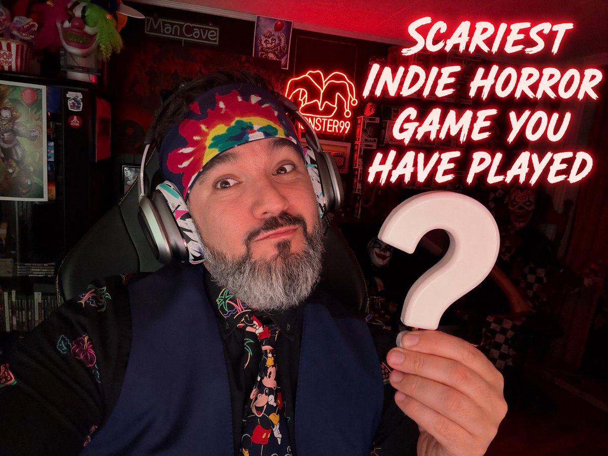 PsyJester99's tweet image. Question: 
What’s the scariest indie horror game you have ever PLAYED ??? 
-
#HorrorCommunity #gamer #question #horrorgaming