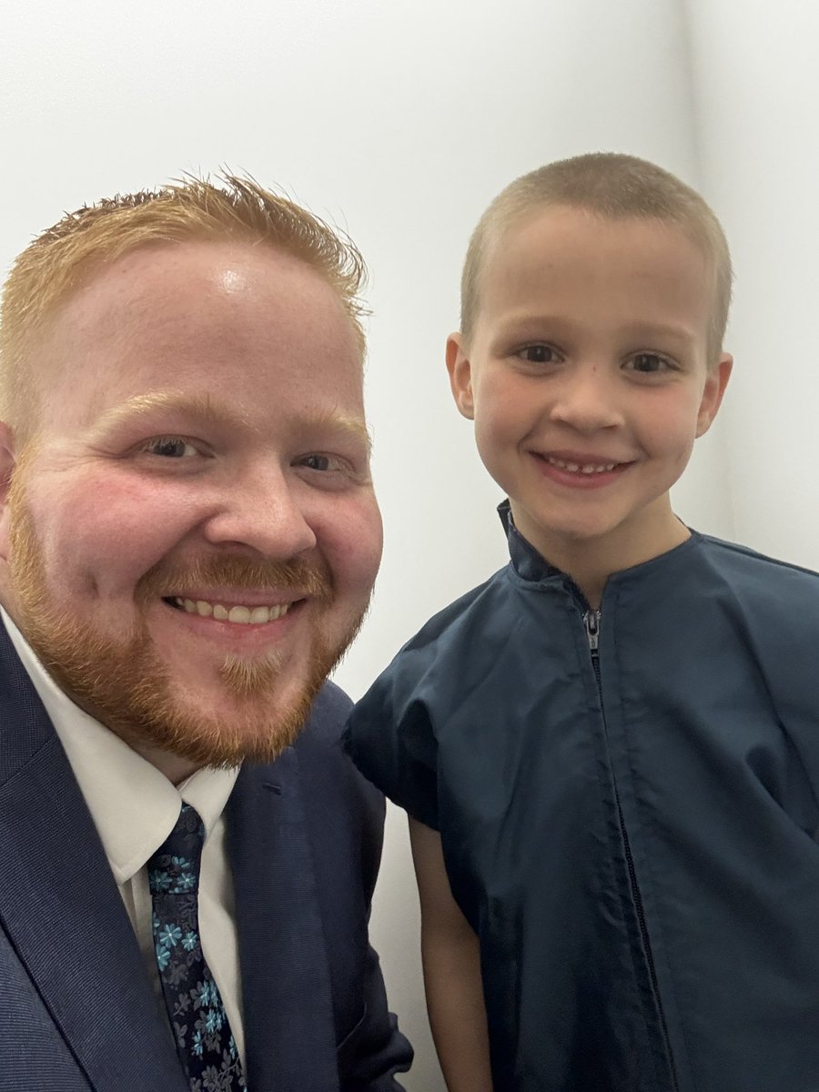 Jake got baptized tonight! 🙌🏻