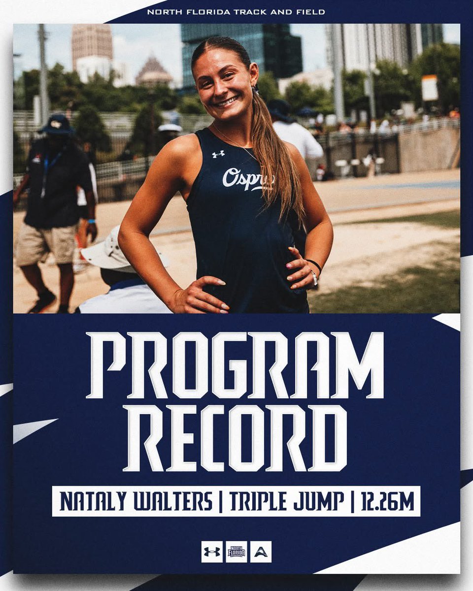 EvanderWells's tweet photo. Another big weekend for North Florida.

Multiple school records broken and the standard continues to rise. This group shows up ready to compete every time.

Proud of the way our team continues to grow.

#UNFTrackAndField #RaisingTheStandard #TrackAndField #ASUN https://t.co/pACzrJWpBe