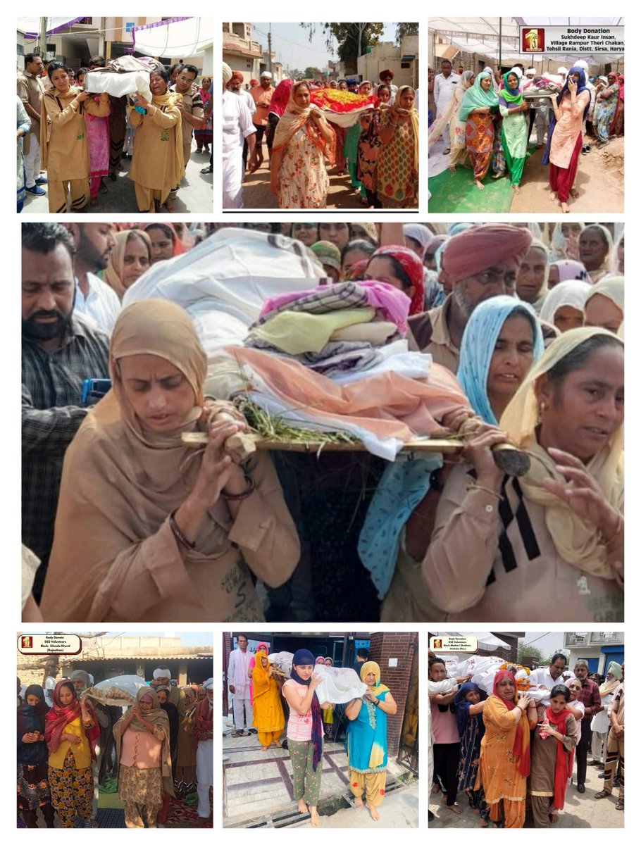 DeepIns30447163's tweet image. Daughters deserve the same rights and duties as sons, including performing their parents' last rites. Saint Gurmeet Ram Rahim Ji inspires us to end gender discrimination and recognize daughters as equal contributors in every tradition. Let's champion #GenderEquality!