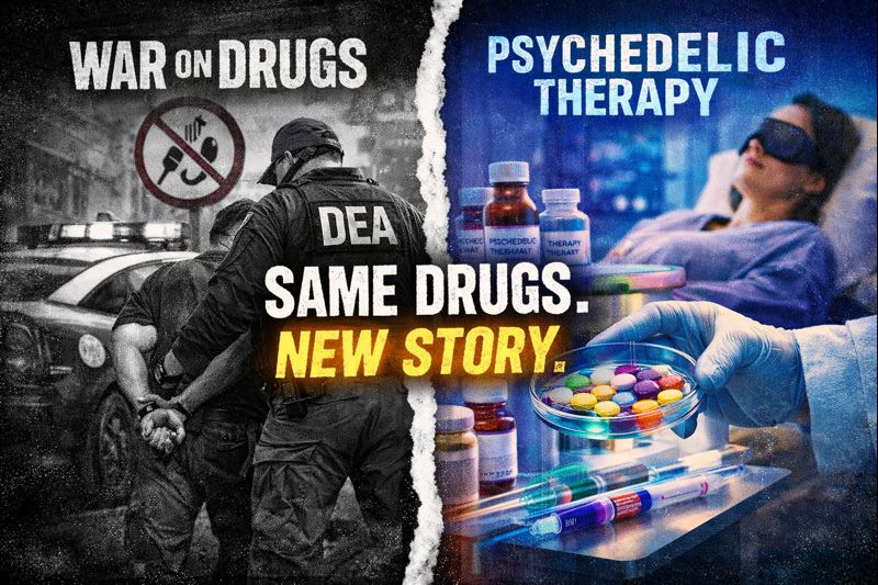 CroweUnfiltered's tweet image. Spent years fighting drugs…
now drugs are the fix.
Fast-tracked overnight.

Helping veterans — or rushing a headline? 🤔

#PTSD #Veterans #USPolitics