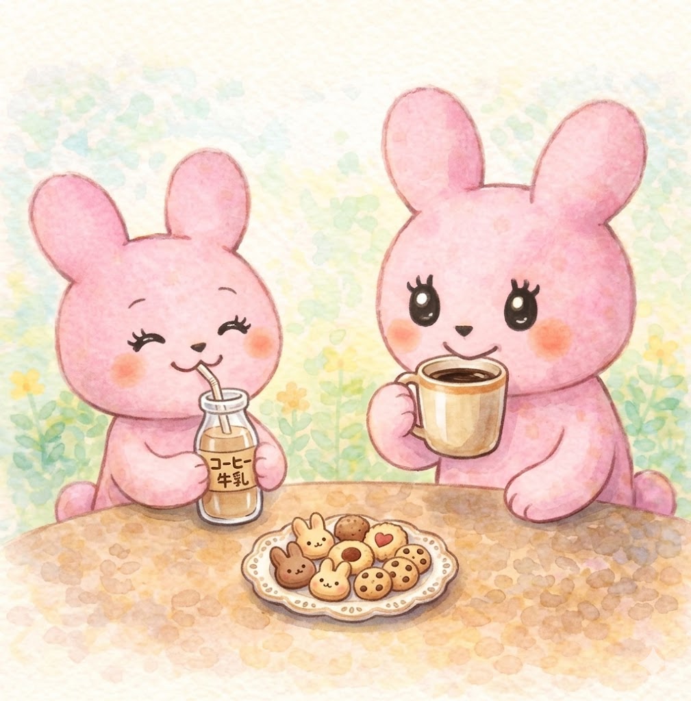 ehon_aifa's tweet photo. わたしのほんとうのきもち？｜絵本ひろば
 https://t.co/EVDMXR2agy #絵本ひろば 

4月20日は珈琲牛乳の日  

おかあさんはコーヒーが好きだけど、
わたしはコーヒー牛乳が好き！
違っていてもいいんだよ！  

本編は絵本ひろばでお楽しみください！
#珈琲牛乳の日 
#創作絵本 #AI絵本
#あいふぁ https://t.co/IkW7oqtmHN