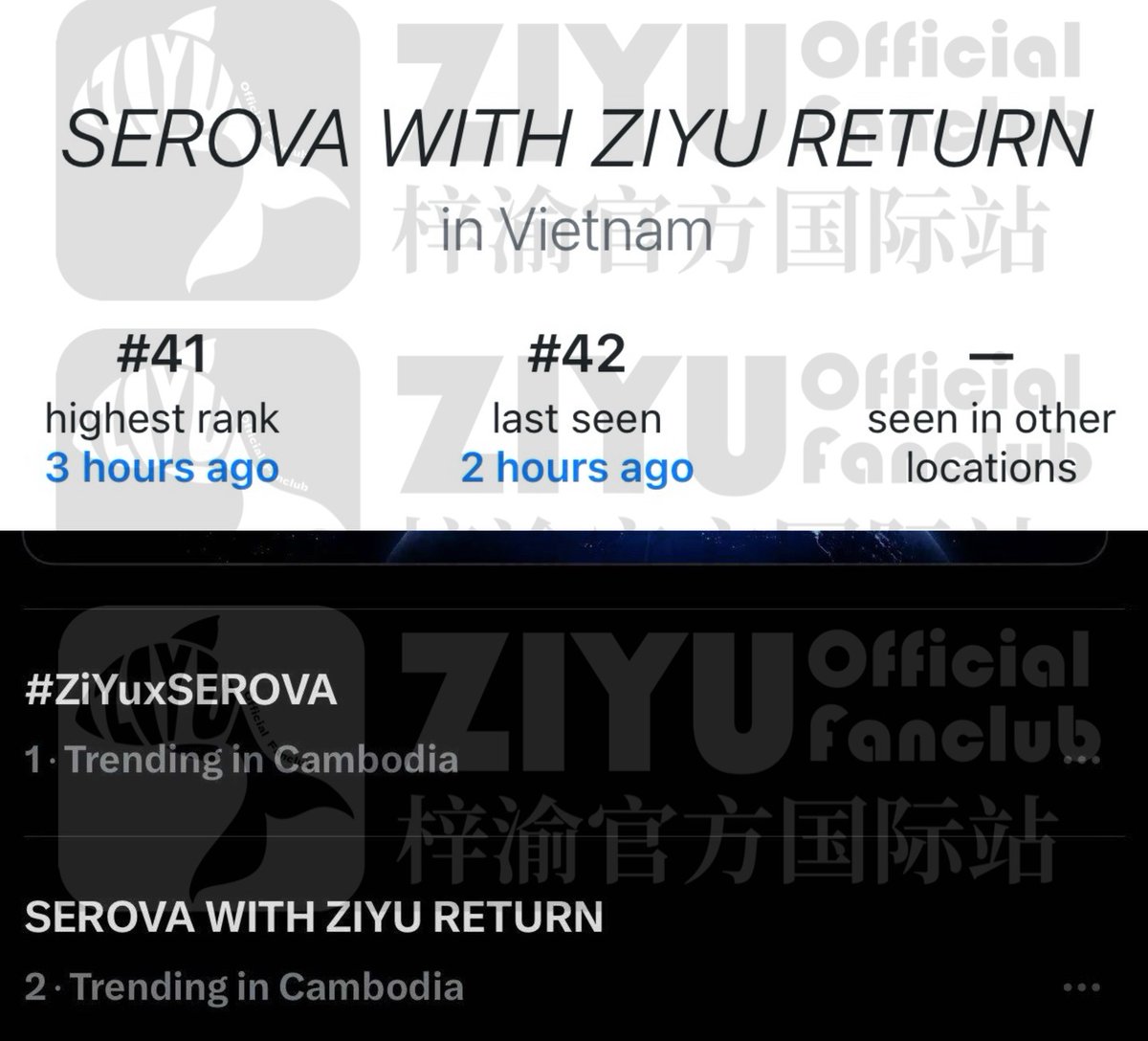 ZiYu Official Fanclub tweet media
