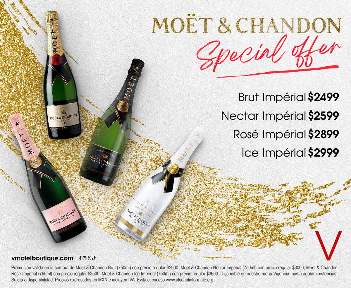 vboutiquehotels's tweet image. Disfruta de #MoetChandon a precio especial vmotelboutique.com 🥂🍾
