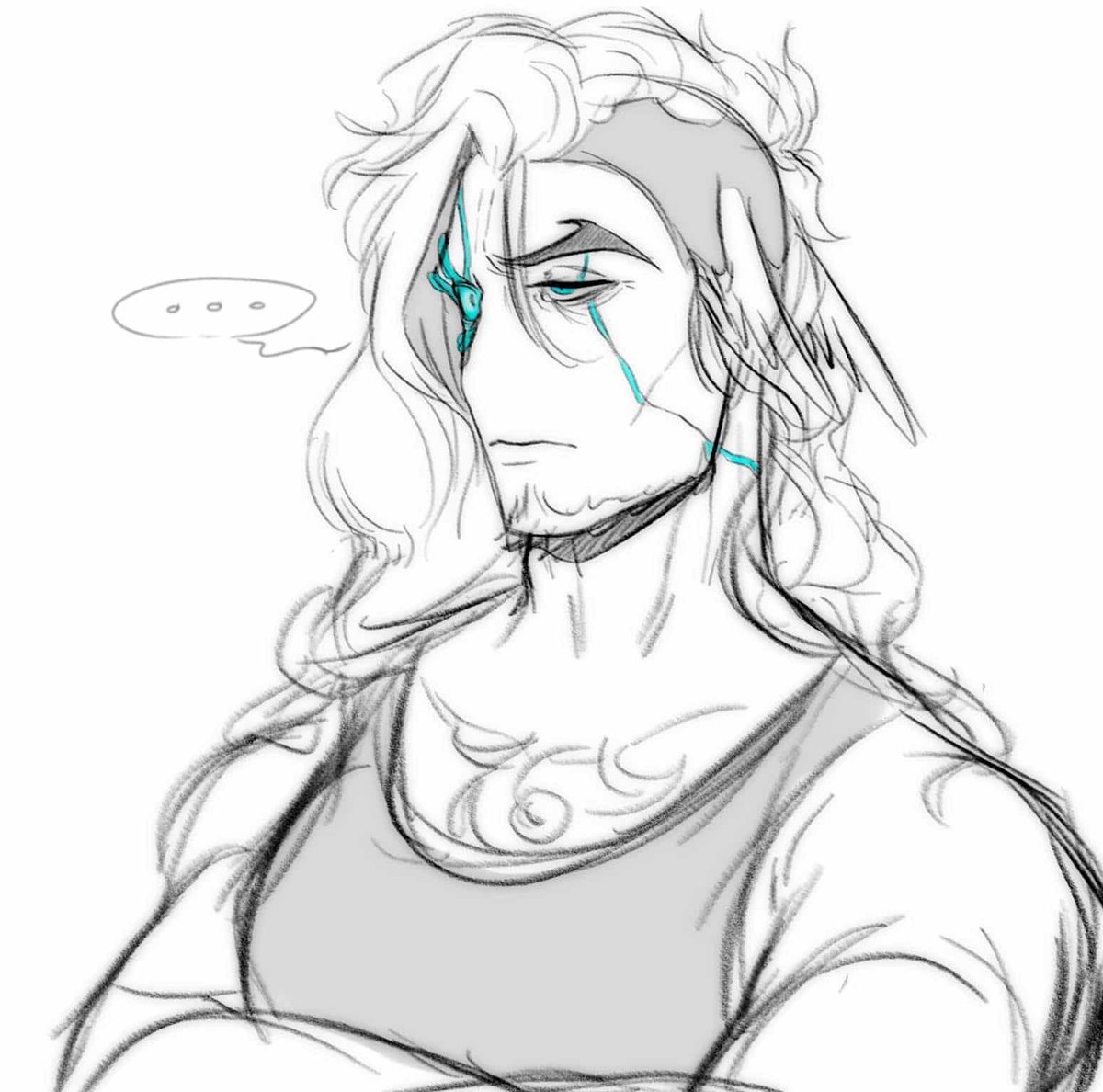 ScoutsWorld400's tweet image. AUGH- 🦆😩🥀✨✨✨✨ Old villain Thomas haircut 
#oc #sketch #redesign #doodles #villainthomas #thomas