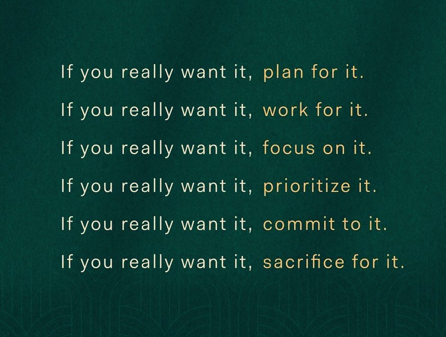 BetterYouSkills's tweet image. MOTIVATION &amp;amp; MINDSET 🚀

If you really WANT it, PLAN for it, WORK for it, PRIORITIZE it, and be willing to SACRIFICE for it. 💪

#ThinkBIGSundayWithMarsha
#Motivation #MindsetMatters