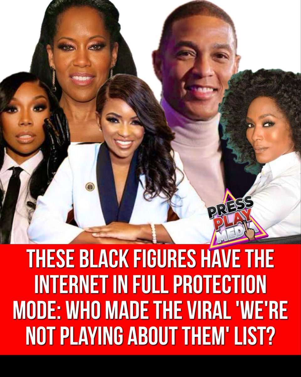 PRESSPLAYMEDIAC's tweet image. #pressplay▶️: Social media has dropped another viral gem…a growing list of Black figures that the culture has collectively decided to put in "do not touch" mode.

What started as a simple post quickly turned into a lively thread where people added names and reasons, turning it