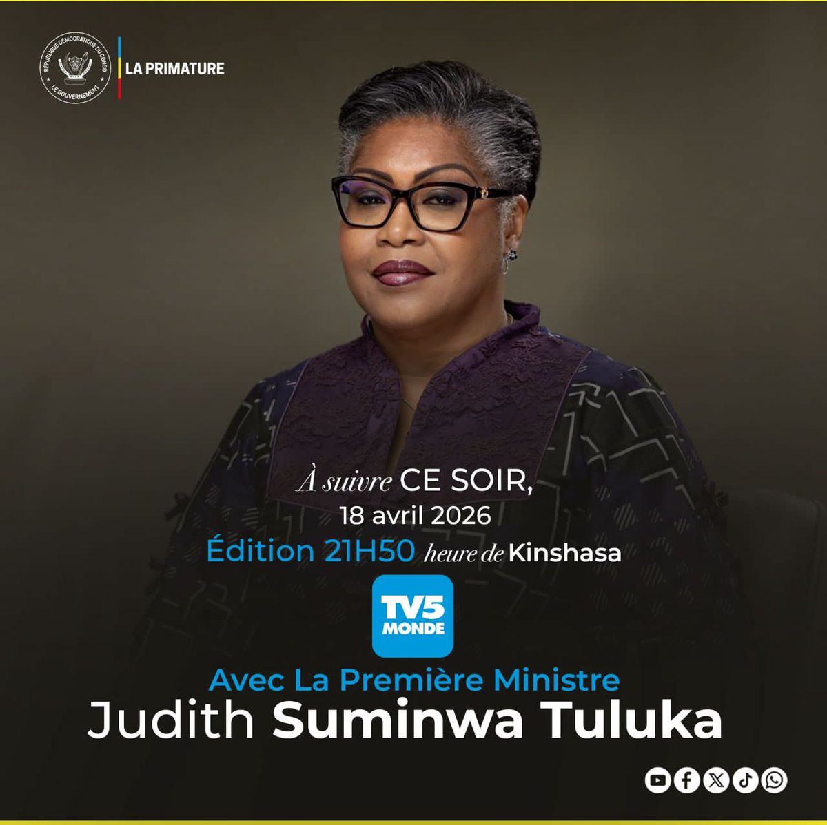 7Ledia7's tweet image. [#RDC : Être femme n'est pas une compétence ! 

La parité a démontré ses limites ! 

Le souci de satisfaire la gente féminine par des postes de responsabilité a démontré ses limites  à titre d'exemple la première ministre @SuminwaJudith! 

Être femme ne fait pas vous intouchable