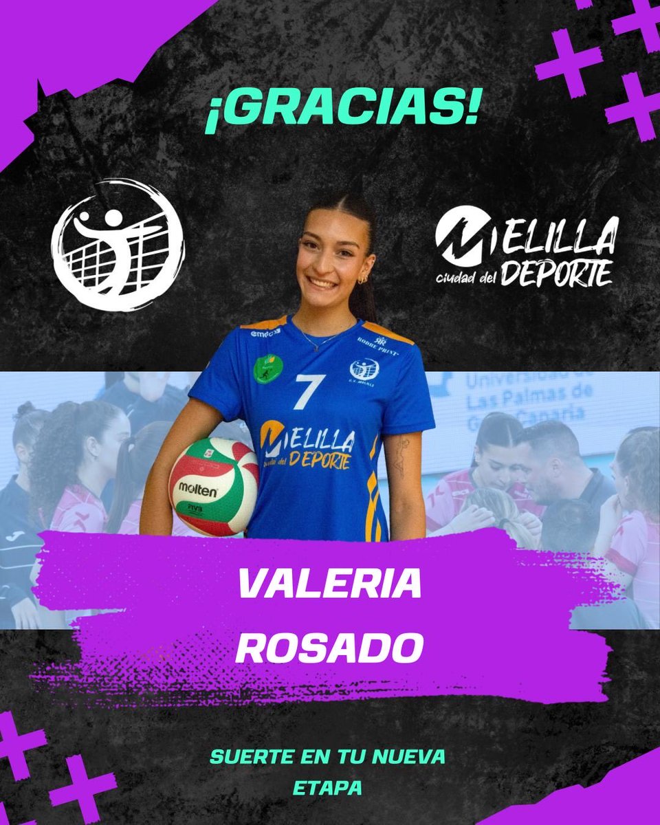 cvmelilla's tweet image. Despedimos a la #Gladiadora que más MVP ha cosechado en nuestro debut en la Liga Iberdrola. Nuestra punta de lanza. 

Muchas gracias compañera Valeria, #Melilla siempre te tendrá en su historia. 

Te deseamos todas las suertes en lo personal y profesional. 

@melilla_deporte