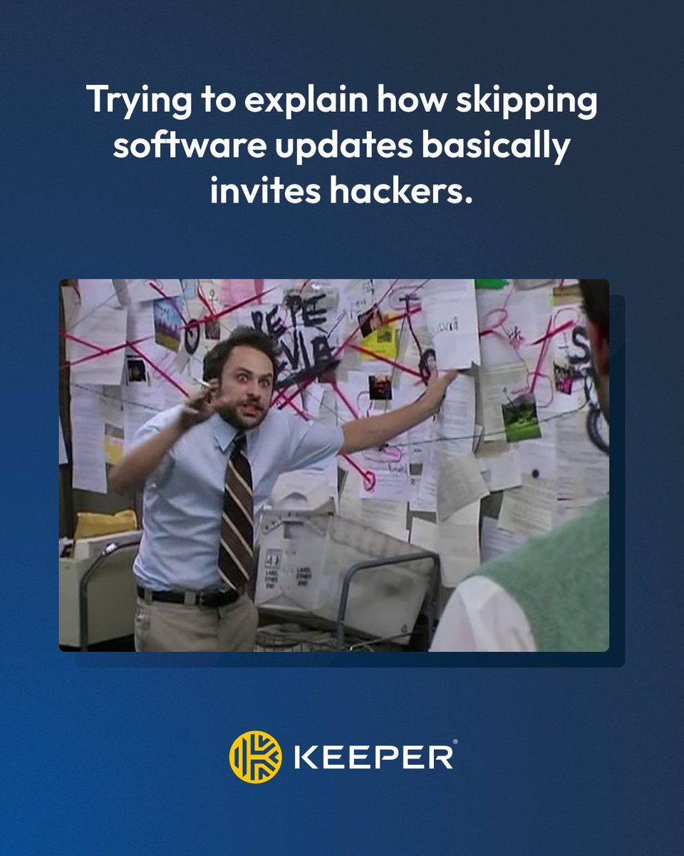 Keeper Security tweet media
