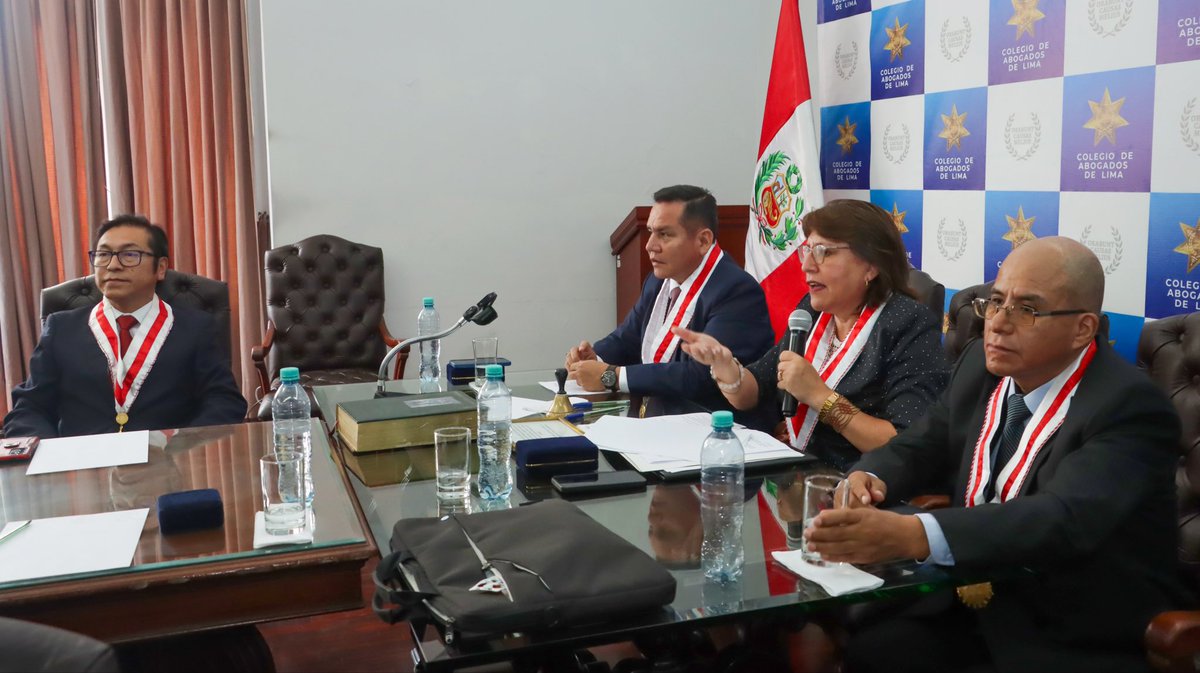 Colegio de Abogados de Lima tweet media