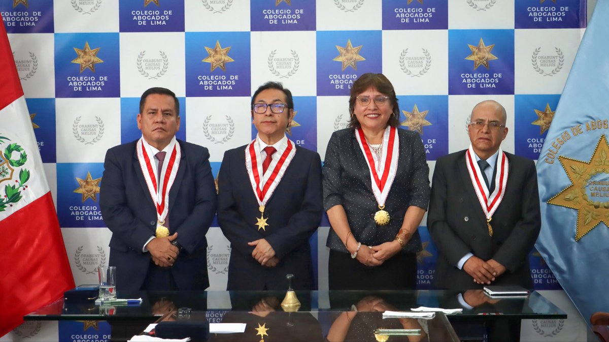 Colegio de Abogados de Lima tweet media