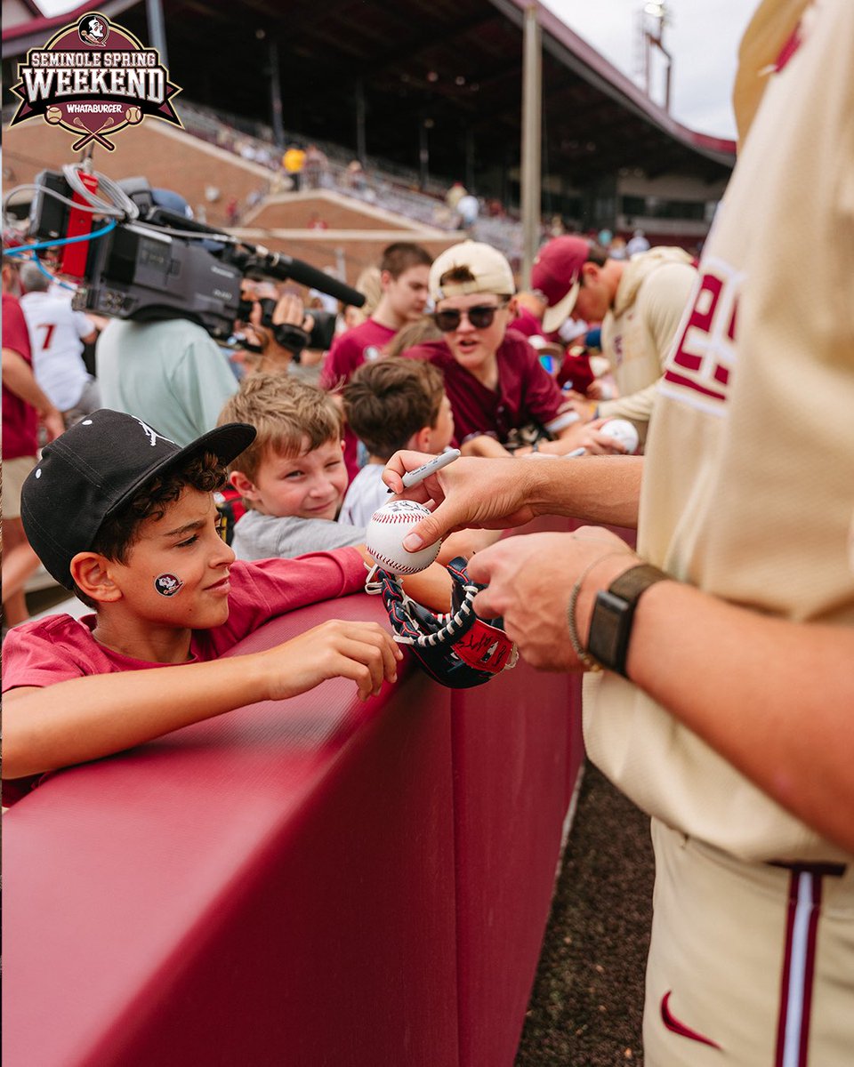 Seminoles's tweet image. Series sweeps to cap off 𝗦𝗲𝗺𝗶𝗻𝗼𝗹𝗲 𝗦𝗽𝗿𝗶𝗻𝗴 𝗪𝗲𝗲𝗸𝗲𝗻𝗱🧹

@whataburger | #GoNoles