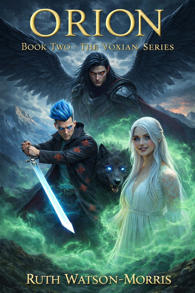RuthWatsonMorr1's tweet image. ORION book 2, 
FREE on Kindle Unlimited. 
A virus hits Vox turning the Voxian warriors feral! Beth finds a new ally in Lucifer and Ledawna's life is threatened.
UK Link: amzn.eu/d/bi1hV1e 
USA link: a.co/d/2jJjLWE 
#author #SUPERHEROES #demons #VAMPIRE #angels