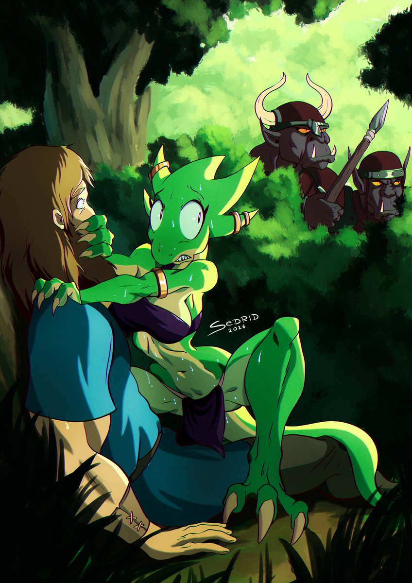 Those damn orcs. Always interfering with the quest.