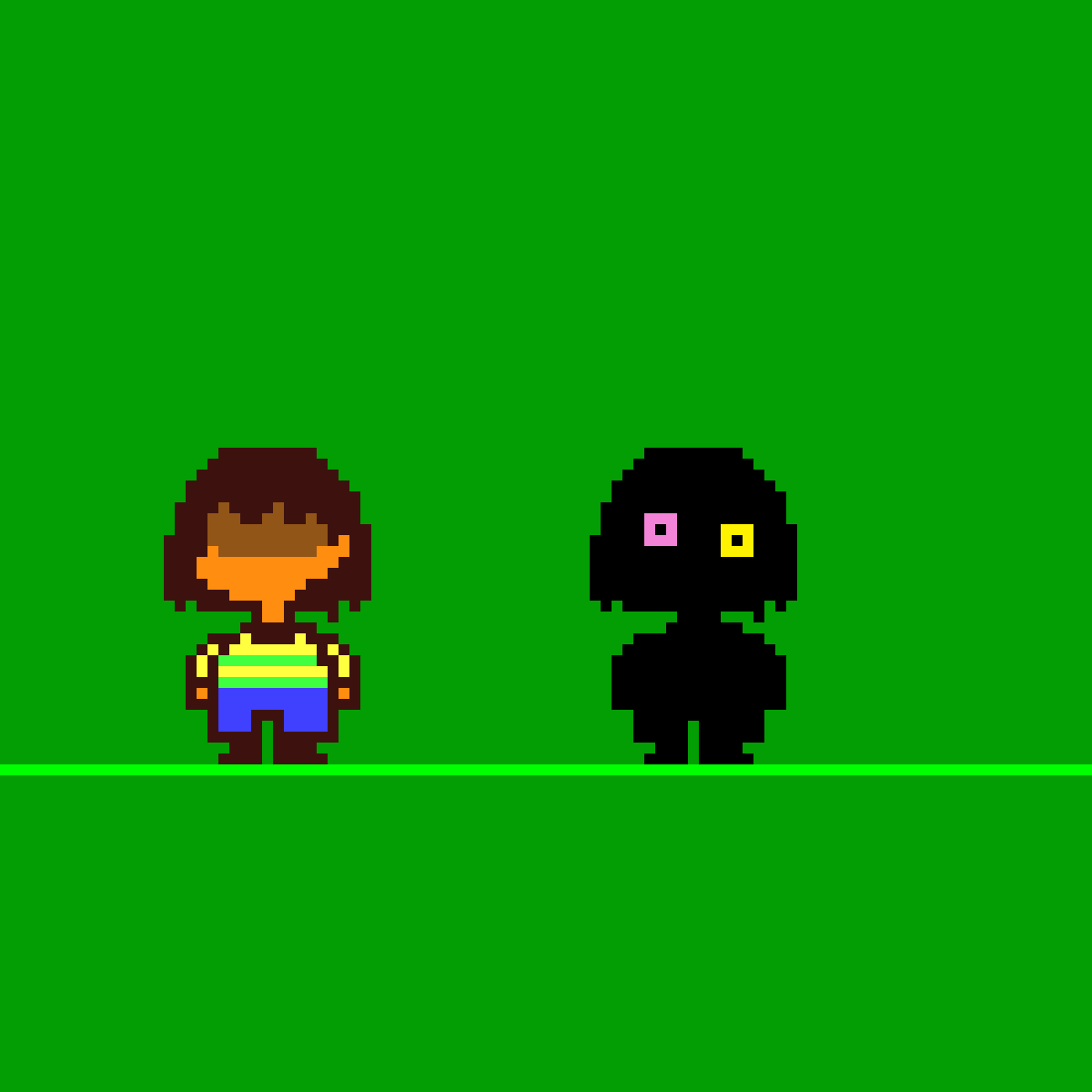 Jannie769129's tweet image. #utdr #undertale #deltarune 
art