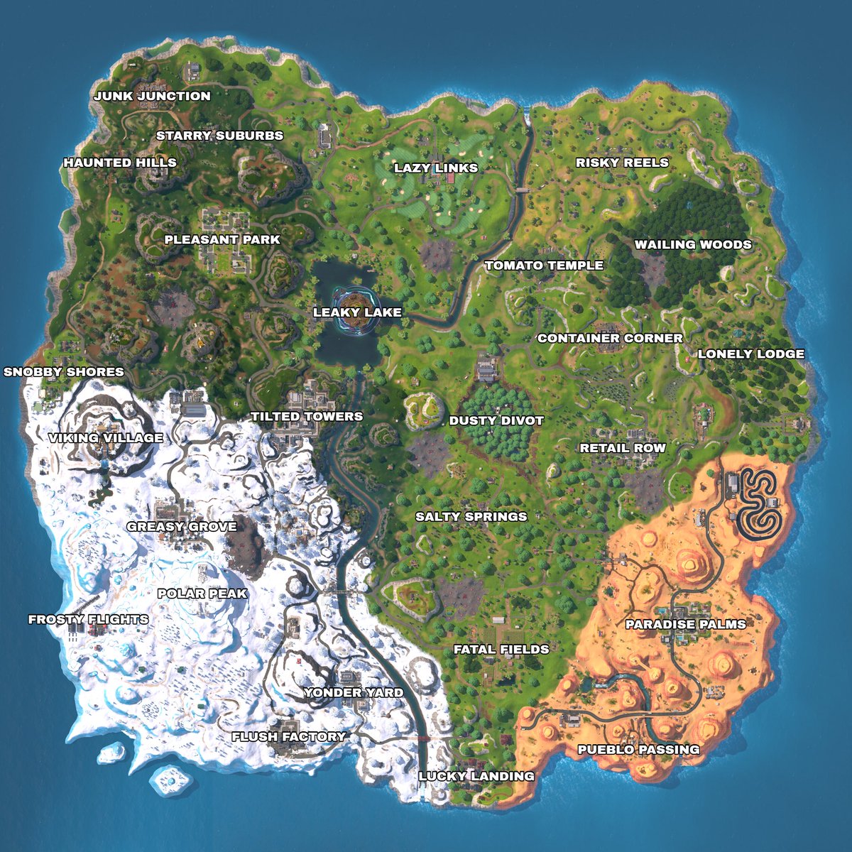 StarbornGamesFN's tweet image. The Atheria Frosty Frenzy update is now LIVE! 

Check out the full map with POI names!

Island Code: 1597-5732-8394

#UEFN #Fortnite #Fortnitecreative #UEFNMap #UEFNCode 

Patch notes in the comments!