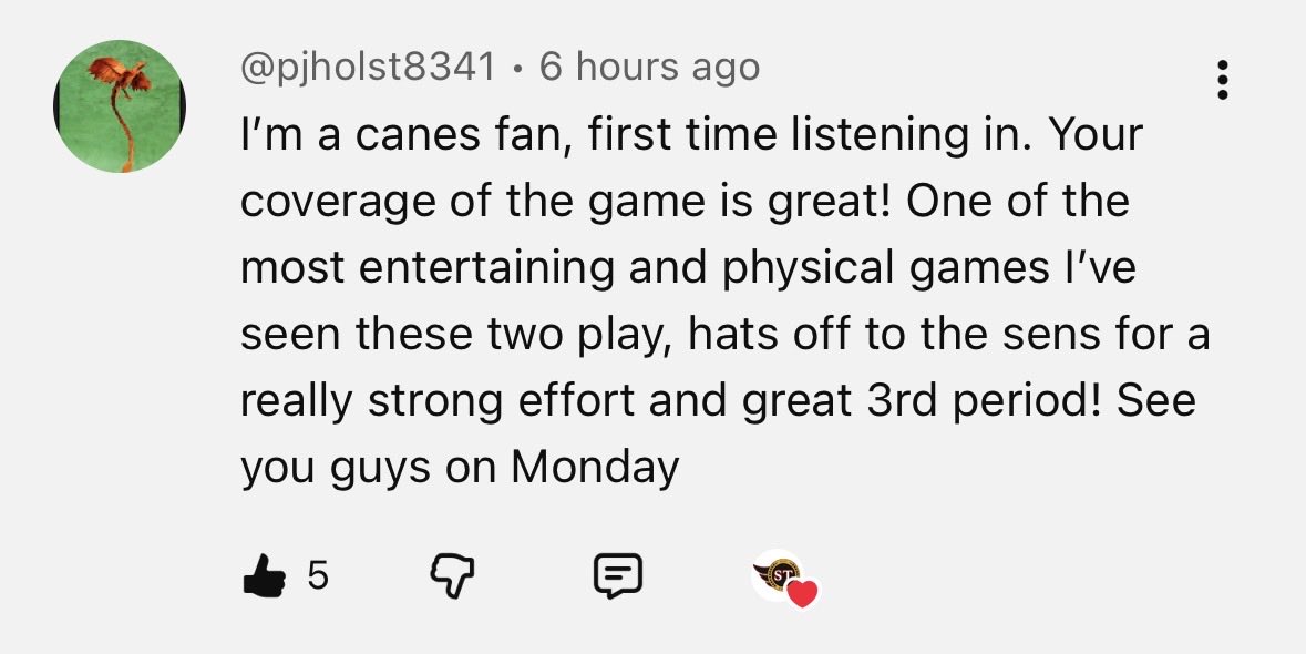 SENS TALK tweet media