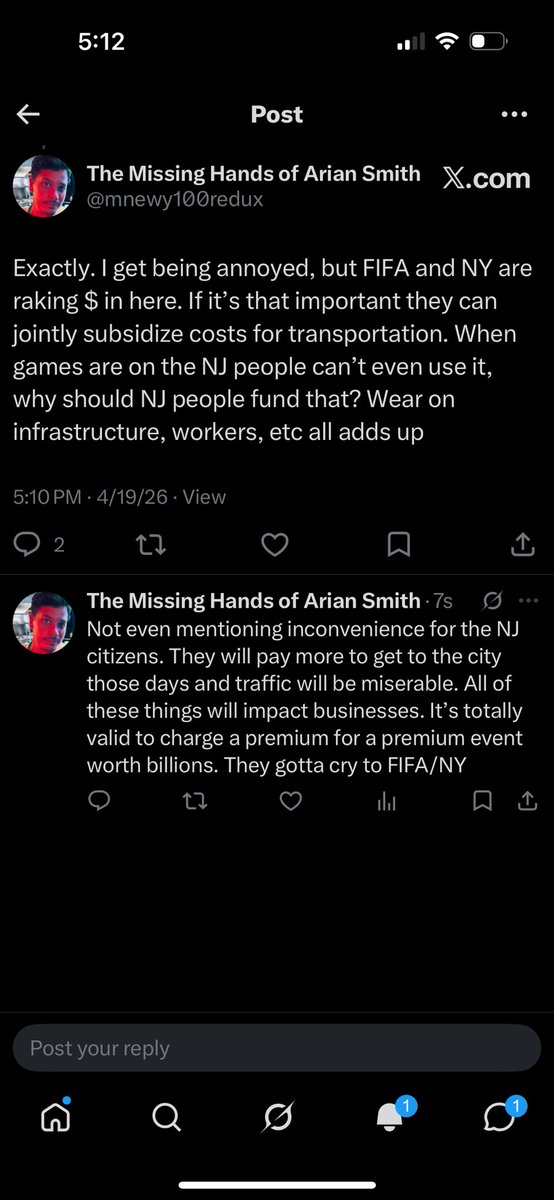 The Missing Hands of Arian Smith tweet media