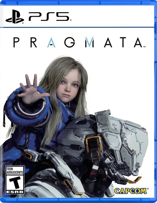 When you realize the RE Engine logo was just Diana from Pragmata the whole time.