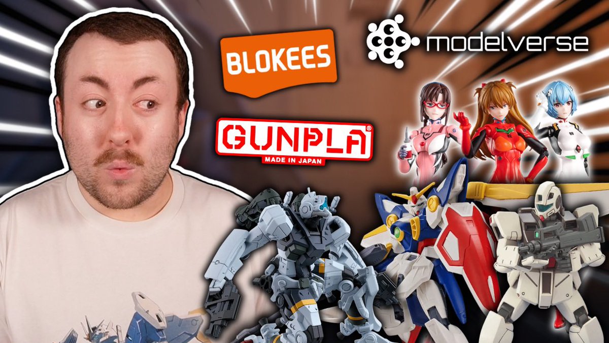 The first BIG gunpla haul of 2026 is here!

Here’s all of the kits I’ve bought over the past couple of months, along with a package from <a href="/Modelverse_uk/">Modelverse</a> including the new <a href="/BlokeesOfficial/">BLOKEES.OFFICIAL</a> Evangelion pilots 👀

youtu.be/vHnlweXlng0?si…