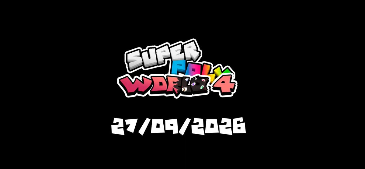 SkyTridGames's tweet photo. FINALMENTE!!!
#SuperPoly World 4 saldra este Septiembre 27 de este año 🔥🦐 https://t.co/xCVfD5OZTl