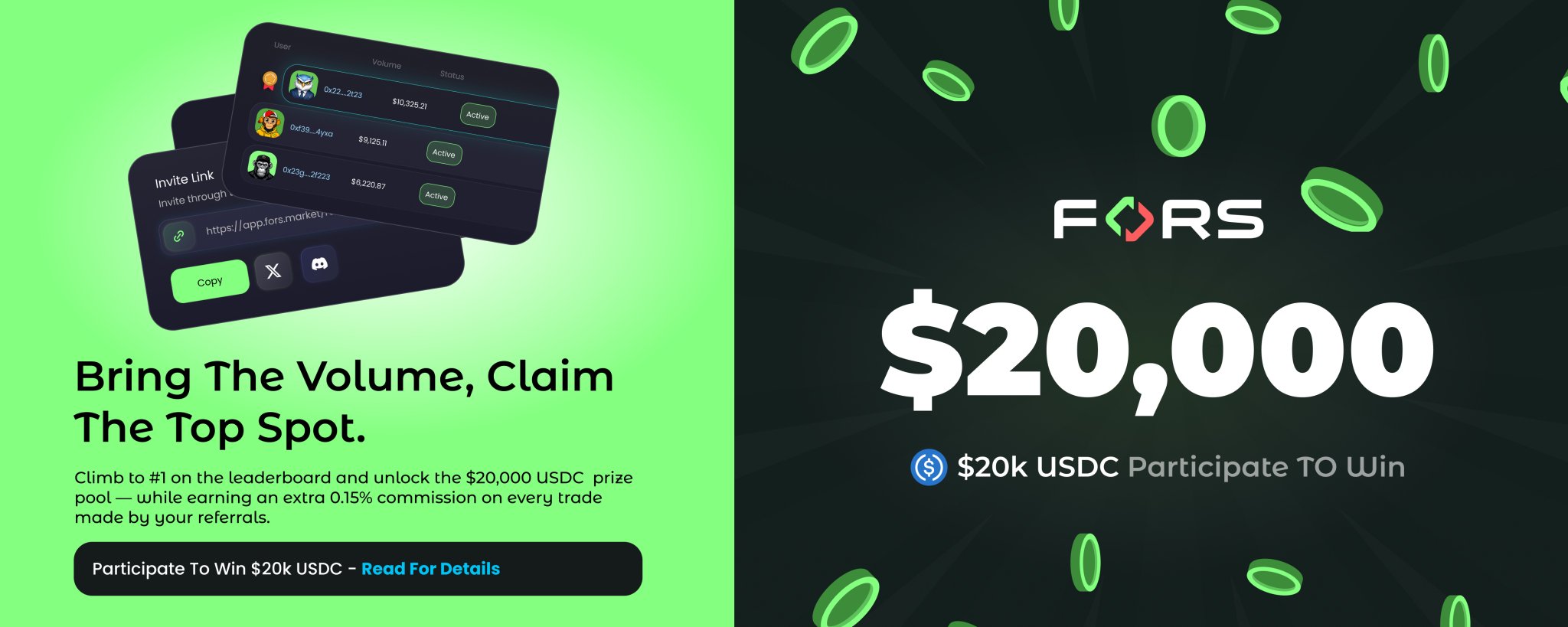 FORS $20,000 Referral Program Launch