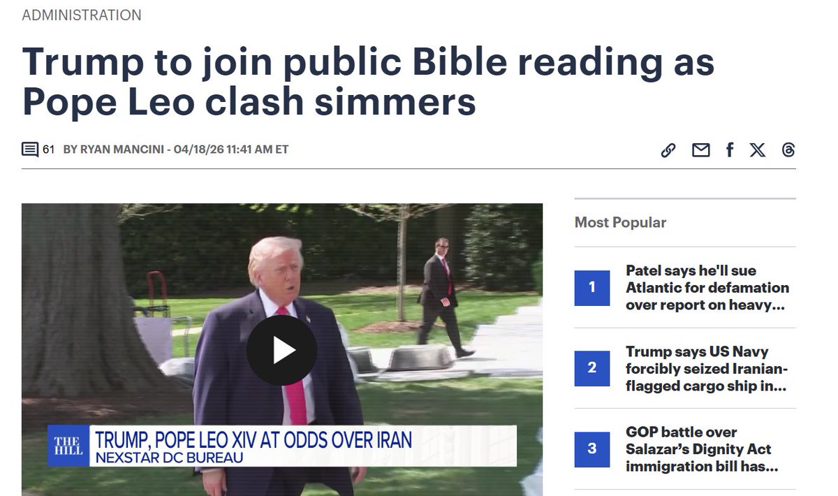 Pope Respecter tweet media