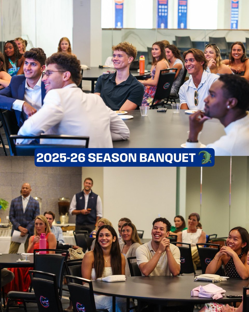 GatorsSwimDv's tweet photo. Celebrated a memorable season 🐊 https://t.co/b76OjAUaC4