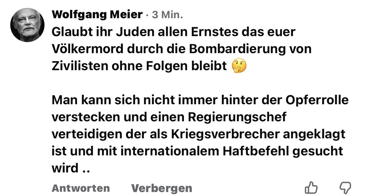 WolfMalca's tweet image. Hallo @roteskreuz_de Ortsverein Schloß Neuhaus e.V.,

Sind #Juden bei Eurem Sanitätshelfer 
Wolfgang Meier in guten Händen?

Wie steht Ihr zu #Antisemitismus?

In der Kommentarspalte:

facebook.com/share/p/1BEbkS…