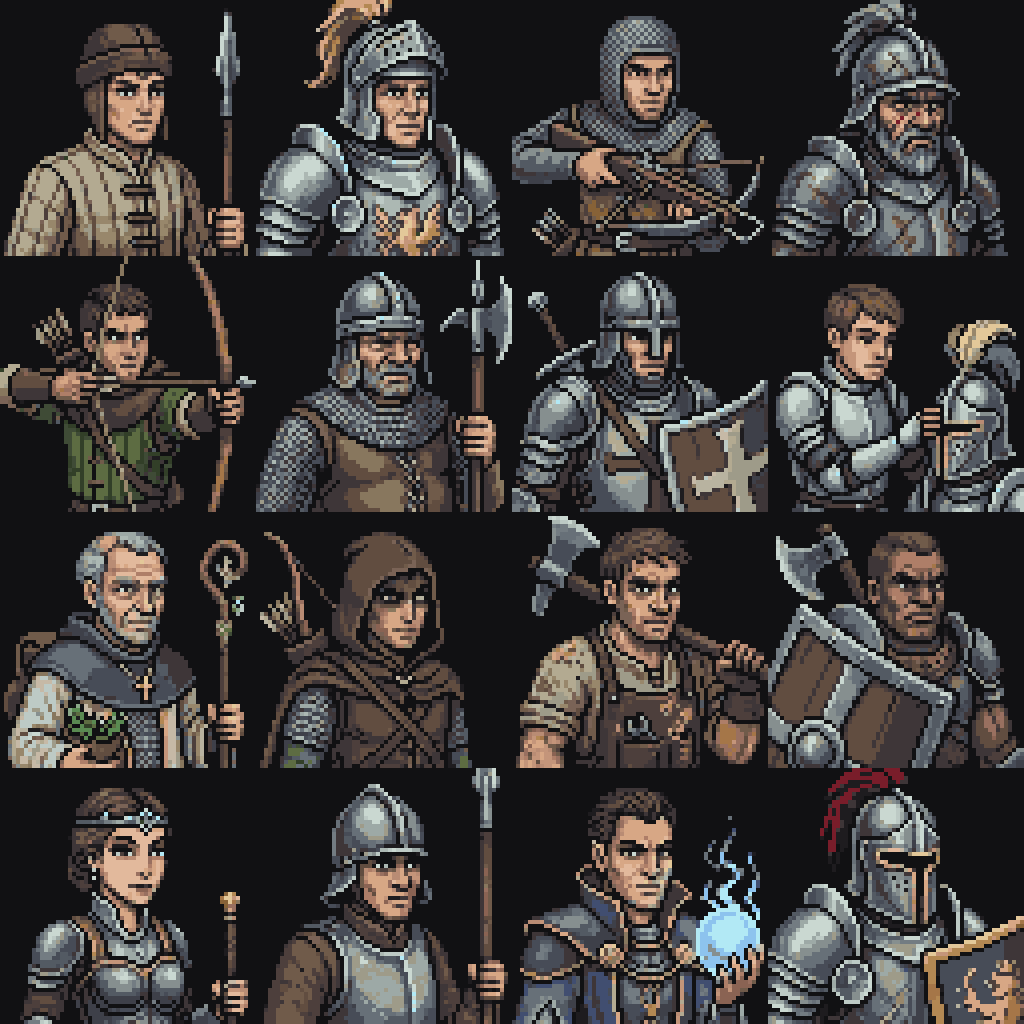 RealAstropulse's tweet photo. So I made a custom style based on some of my old artwork- now you can generate an infinite amount of unique characters with this dark background portrait style.

I LOVE how this came out, it's my favorite style yet.

All just built with the "my styles" feature, no training! https://t.co/q00737Fycg