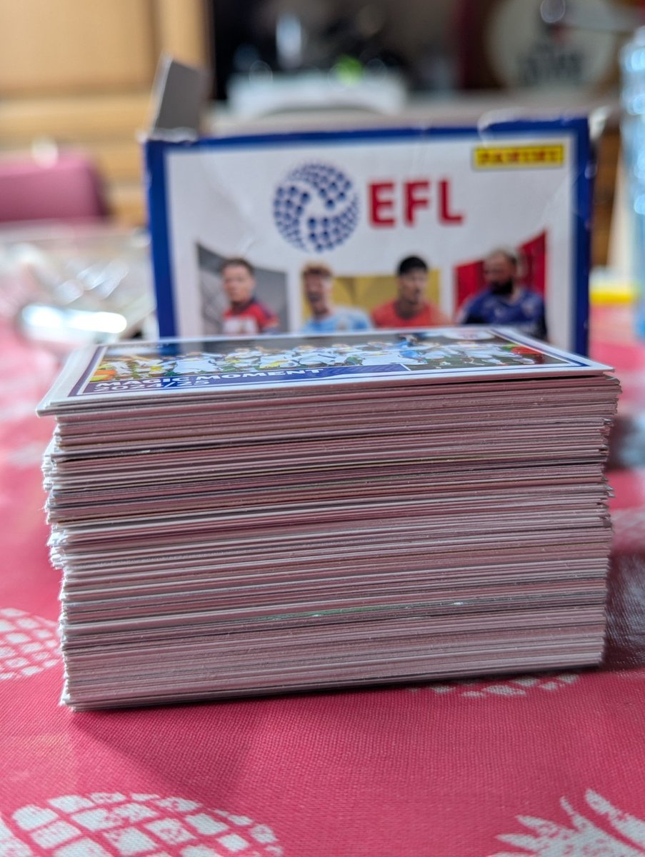 PaniniCardsUK's tweet image. Panini EFL 2025-26 194 Stickers No Duplicates Doubles Bundle Job lot spares

Ends Wed 22nd Apr @ 1:34pm

ebay.co.uk/itm/2062120859…

#ad #Panini #PaniniFootball