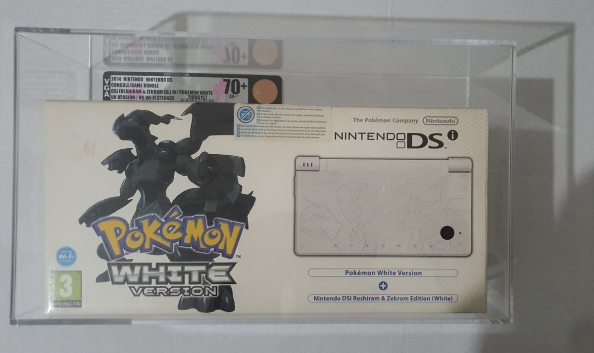 Videogameenthu2's tweet image. Pokemon white version Nintendo DSi Console Sealed Graded VGA 70+ EX+

Ends Sun 19th Apr @ 11:48pm

ebay.co.uk/itm/4068517991…

#ad #xbox #videogames #microsoft #xboxseriesx #xboxonex
